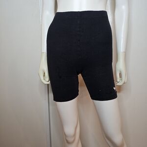 PINK Victoria's Secret Black Bike Shorts Size XS Yoga Shorts